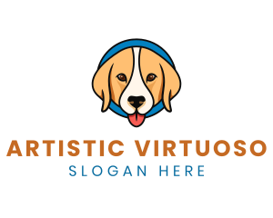 Cute Animal Pet Care logo design