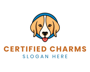 Cute Animal Pet Care logo design