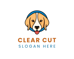 Cute Animal Pet Care logo design