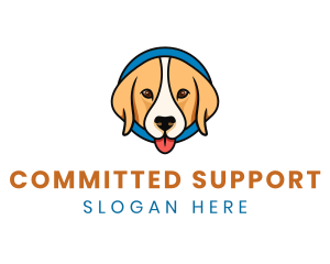 Cute Animal Pet Care logo design