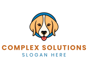 Cute Animal Pet Care logo design