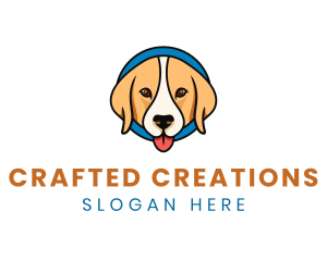 Cute Animal Pet Care logo design