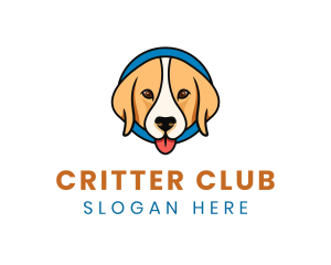 Cute Animal Pet Care logo design