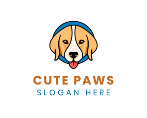 Cute Animal Pet Care logo design