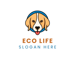 Cute Animal Pet Care logo design