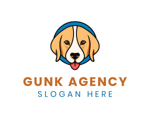 Cute Animal Pet Care logo design