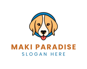 Cute Animal Pet Care logo design