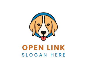 Cute Animal Pet Care logo design