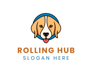 Cute Animal Pet Care logo design