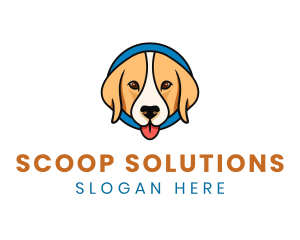 Cute Animal Pet Care logo design