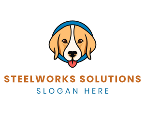 Cute Animal Pet Care logo design