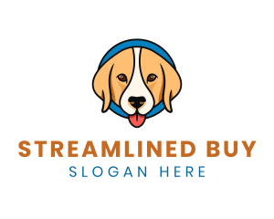 Cute Animal Pet Care logo design