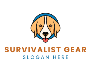 Cute Animal Pet Care logo design