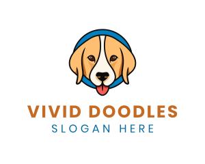 Cute Animal Pet Care logo design