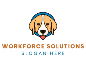 Cute Animal Pet Care logo design