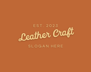 Cursive Craft Store logo design