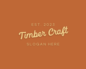 Cursive Craft Store logo design