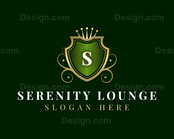 Royal Crown Shield Luxury Logo