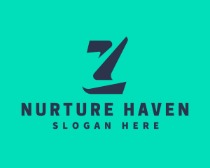 Generic Business Letter Z Logo