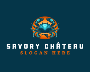 Maryland Blue Crab logo design