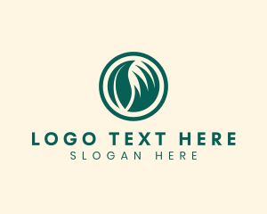 Leaf Grass Gardening logo