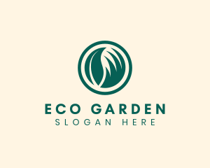 Leaf Grass Gardening logo