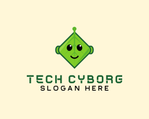 Tech Eco Robot  logo design