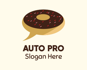 Donut Delivery Chat Logo