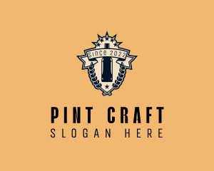 Liquor Beer Brewery  logo design