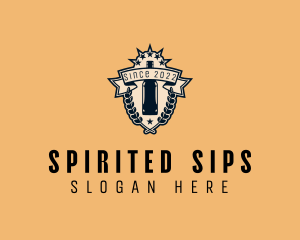 Liquor Beer Brewery  logo design