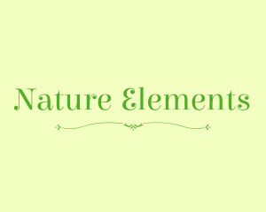 Natural Healthy Brand logo design