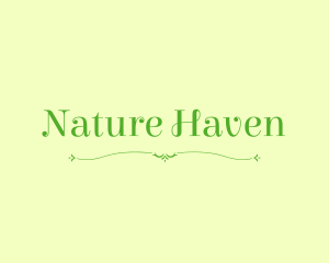 Natural Healthy Brand logo design