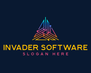 Technology Software App logo design