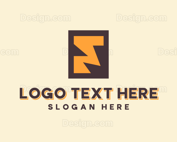 Generic Abstract Zigzag Logo