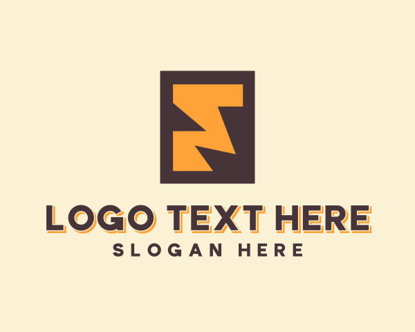 Jagged logo example 3