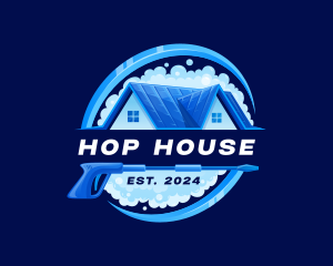 House Pressure Washing logo design