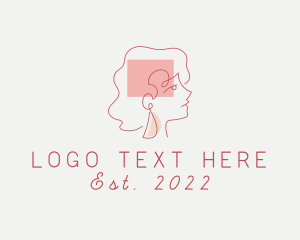 Woman Jewelry Fashion logo