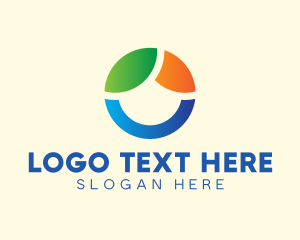 Modern Eco Circle Logo