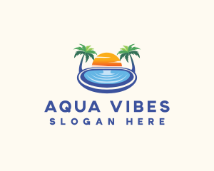 Swimming Pool Resort logo