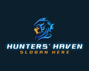 Ninja Hunter Stealth logo design