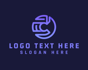 Tech Startup Letter C  logo