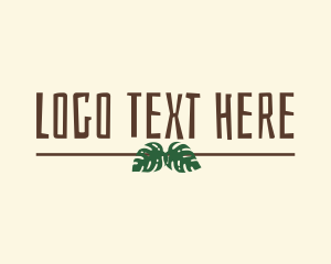 Jungle - Jungle Eco Leaves logo design