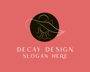 Fashion Design Hat logo design