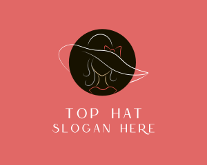 Fashion Design Hat logo design