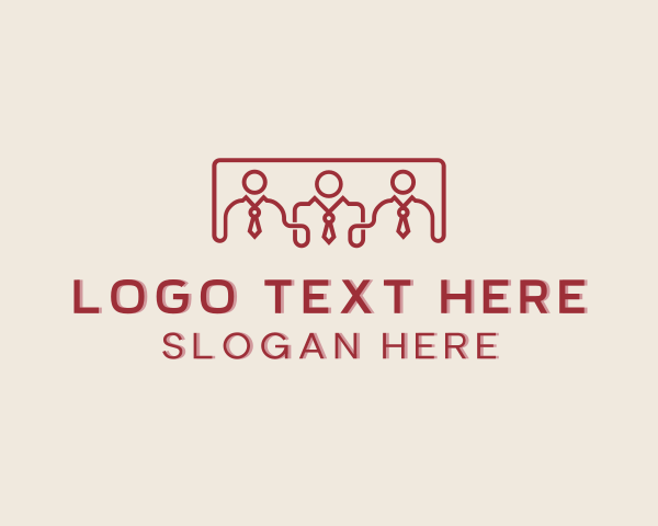 Businessman logo example 2