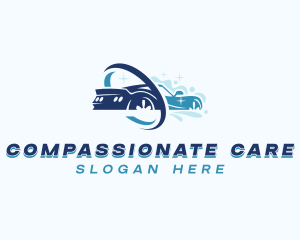 Car Wash Cleaning Logo