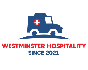 Medical Emergency Hospital Ambulance logo design