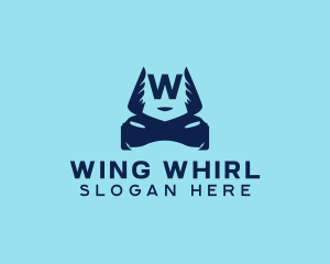 Sports Car Wings logo design