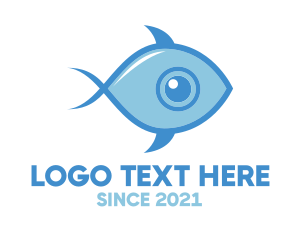 Blue Eyeball Fish logo