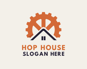 House Gear Engineer logo design